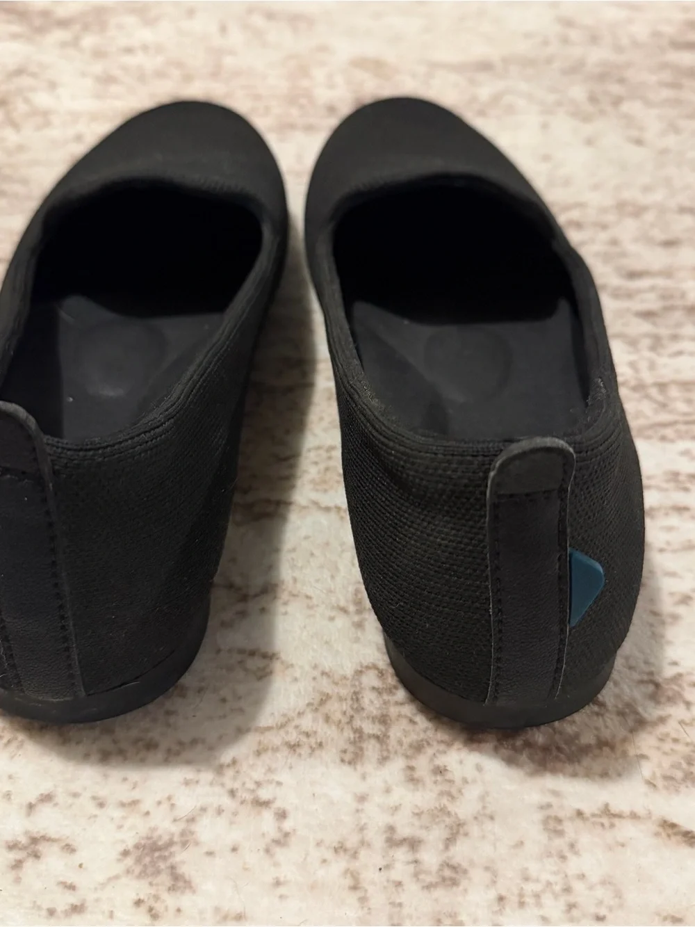 Vessi black slip